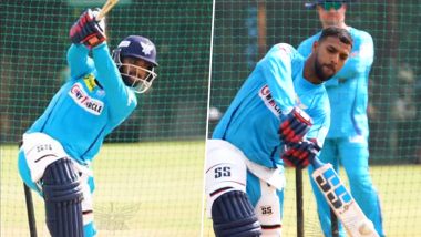 ‘Bats Don’t Lie’, Nicholas Pooran Sweats It Out in Nets During LSG Training Session Ahead of Clash Against RCB in IPL 2024 (Watch Video)