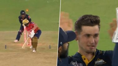 Noor Ahmad Bamboozles Jonny Bairstow With Sensational Delivery During GT vs PBKS IPL 2024 Match (Watch Video)