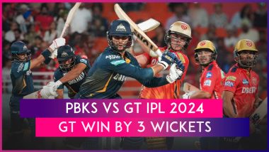 PBKS vs GT IPL 2024 Stat Highlights: Sai Kishore, Rahul Tewatia Help Gujarat Titans Beat Punjab Kings