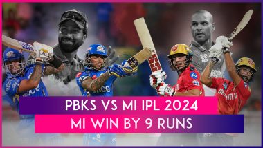 PBKS vs MI IPL 2024 Stat Highlights: Ashutosh Sharma's Knock In Vain As Mumbai Indians Beat Punjab Kings