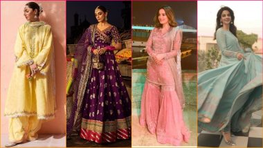 Pakistani Dress Patterns for Eid 2024: From Mahira Khan to Maya Ali, These Celebrity Traditional Looks Will Help You Do Eid-ul-Fitr Fashion Right