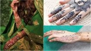 Pakistani Mehndi Designs for Eid 2024: From Arabic Mehndi to Moon Mehndi Designs, These Beautiful Henna Patterns Will Add to Eid al-Fitr Celebrations
