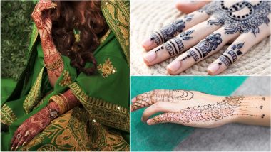 Pakistani Mehndi Designs for Eid 2024: From Arabic Mehndi to Moon Mehndi Designs, These Beautiful Henna Patterns Will Add to Eid al-Fitr Celebrations