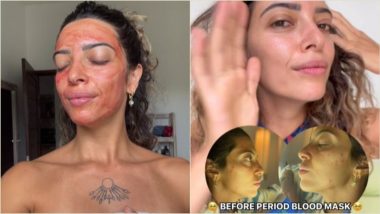 Period Blood As Face Mask? Woman Goes Viral for This 'Ancient Feminine Secret to Glowing Young Skin'! Here's Why Experts Strictly Warn Against It