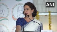 Think Twice and Vote for Country, Development’: Priyanka Gandhi Appeal Karnataka Voters Not To Get Provoked by Hate Speeches