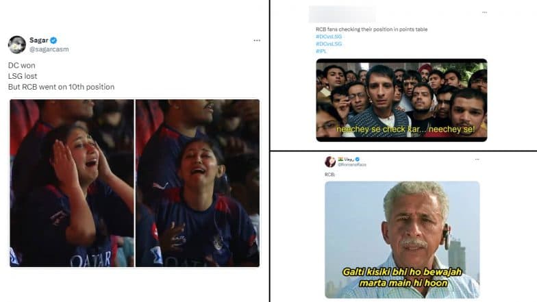 LSG vs DC IPL 2024 Memes Go Viral After RCB Fall to 10th Spot on IPL 2024 Points Table Following Delhi Capitals’ Victory Over Lucknow Super Giants