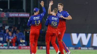 RCB Beat SRH by 35 Runs in IPL 2024; Rajat Patidar, Virat Kohli, Bowlers Star As Royal Challengers Bengaluru End Losing Streak, Win Second Match of Season