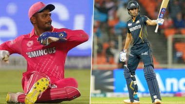 GT Win by Three Wickets | RR vs GT Live Score Updates of IPL 2024: Last Over Heroics from Rahul Tewatia and Rashid Khan Help Visitors Secure Narrow Win