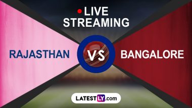 IPL 2024 Rajasthan Royals vs Royal Challengers Bengaluru Free Live Streaming Online on JioCinema: Get TV Channel Telecast Details of RR vs RCB T20 Cricket Match on Star Sports