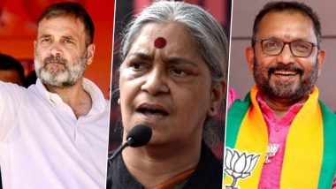 Wayanad Lok Sabha Election 2024: Rahul Gandhi Seeks Another Term From This Parliamentary Constituency of Kerala As Suspense Over Amethi Continues, To Face CPI's Annie Raja and BJP Leader K Surendran