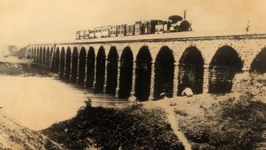 India's First Train Journey: Indian Railways Celebrates Country's First Train Ride From Bori Bunder to Thane on Completion of 171 Years, Shares Iconic Photo (See Pic)
