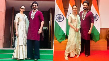 Jackky Bhagnani and Rakul Preet Singh Post Pics From Their Visit to the New Parliament Building, Share Their ‘Unforgettable’ Moment on Social Media