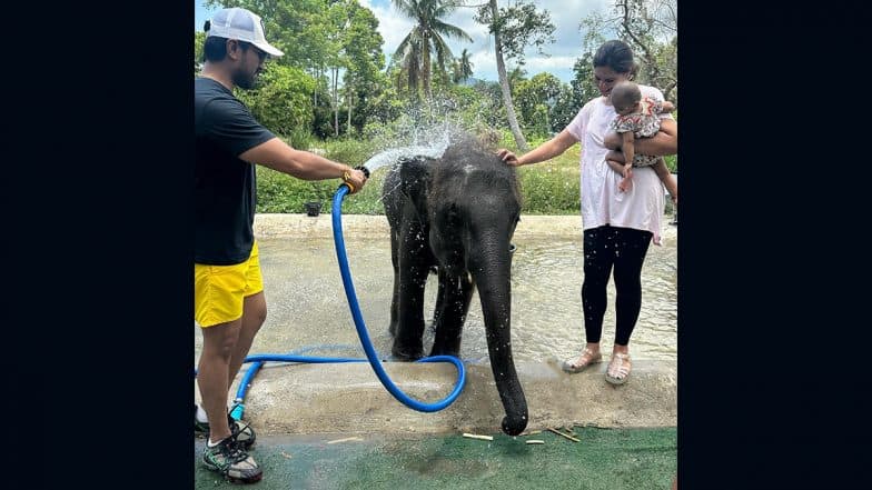 Ram Charan, Upasana Konidela and Baby Klin Kaara’s Thailand Getaway Pic Will Leave Mega Family Fans Smiling!