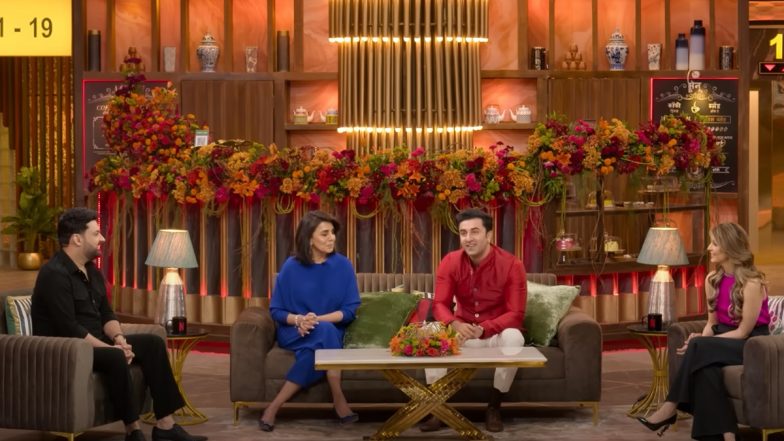 Ranbir Kapoor Says ‘I Don’t Want To Shoot Movies’ on The Great Indian Kapil Show, and the Reason Behind It Will Surprise You (Watch Video)