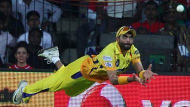 Ravindra Jadeja Completes 100 Catches in Indian Premier League, Achieves Feat During CSK vs KKR IPL 2024