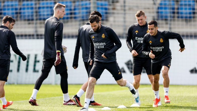 Real Madrid vs Manchester City, UEFA Champions League 2023–24 Live Streaming Online & Match Time in India: How To Watch UCL Quarterfinal Match Live Telecast on TV & Football Score Updates in IST?
