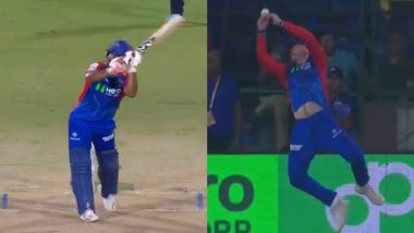 Viral Moments from DC vs GT IPL 2024 Match: Rishabh Pant's 'Helicopter Shot', Tristan Stubbs' Heroic Save And Other Highlights from Delhi Capitals vs Gujarat Titans Clash