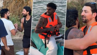 Rohit Sharma, Hardik Pandya, Tim David and Other Mumbai Indians Squad Members Share Quality Time Ahead of Their Clash Against Delhi Capitals in IPL 2024 (Watch Video)