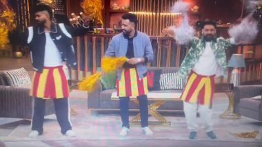 Rohit Sharma, Shreyas Iyer Dance With Cheerleaders During Their Appearance at ‘The Great Indian Kapil Sharma Show,’ Video Goes Viral