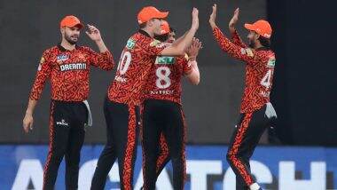 Sunrisers Hyderabad Beat Royal Challengers Bengaluru by 25 Runs in IPL 2024; Travis Head, Pat Cummins Shine as SRH Secure Victory in High-Scoring Encounter