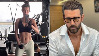 Saba Azad Sets the Temperature Soaring With a Gym Selfie! Check Out Hrithik Roshan’s Girlfriend Showing Off Her Washboard Abs in This New Pic