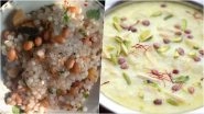 Chaitra Navratri 2024 Vrat Ka Khana (Fasting Food): 5 Vrat-Friendly Food Recipes From Sabudana Khichdi to Lauki Ki Kheer To Keep You Energised During Festivities