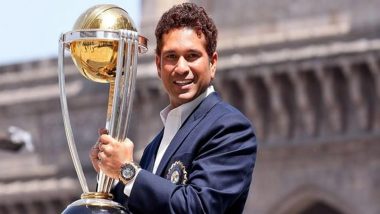 Sachin Tendulkar Birthday Special: A Look at Master Blaster’s Glorious Performances at ICC Events As He Turns 51