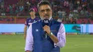 Sanjay Manjrekar Faces Flak From Netizens for His &lsquo;Back to Serious Business&rsquo; Remark After Women Empowerment Solar Lamp Initiative During Toss Ahead of RR vs RCB IPL 2024