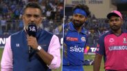 Sanjay Manjrekar Asks Wankhede Crowd to Behave As They Boo Hardik Pandya at MI vs RR IPL 2024 Toss (Watch Video)