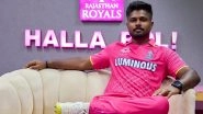 Rajasthan Royals To Provide Solar Power to Six Homes for Every Six Hit During RR vs RCB &lsquo;Pink Promise&rsquo; Match in IPL 2024
