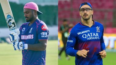 RCB 37/1 in 4.4 Overs | RR vs RCB Live Score Updates of IPL 2024 Eliminator: Royal Challengers Bengaluru Lose First Wicket In the Form of Faf du Plessis