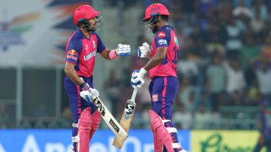 IPL 2024: Sanju Samson, Dhruv Jurel’s 121-Run Partnership Help Rajasthan Royals Beat by Lucknow Super Giants Seven-Wicket