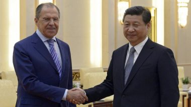 China: Xi Jinping Meets with Russian Foreign Minister Sergey Lavrov in Beijing