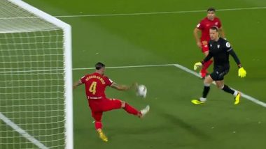 Sergio Ramos Makes a Sensational Save To Defend a Goal During Real Betis vs Sevilla La Liga 2023–24 Clash (Watch Video)