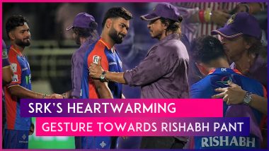 IPL 2024: Shah Rukh Khan Shares Emotional Hug With Rishabh Pant After KKR Crushes DC In Vizag