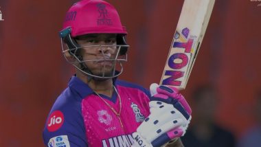 Rajasthan Royals Beat Punjab Kings by Three Wickets in IPL 2024; Shimron Hetmyer Stars in Thrilling Finish As RR Return to Winning Ways