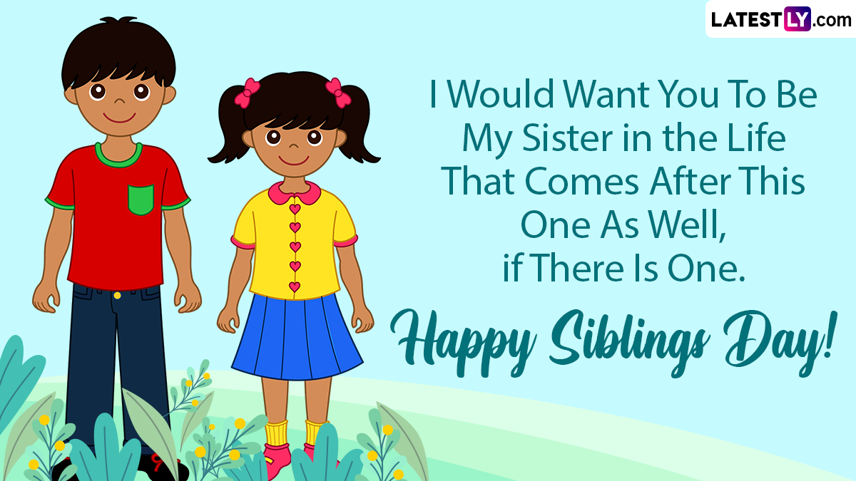 Siblings Day 2024 Images and HD Wallpapers for Free Download Online