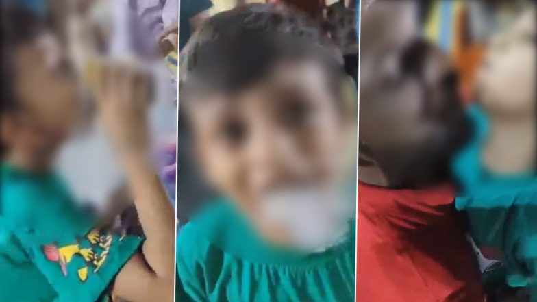 Small Boy Suffers Excruciating Pain After Consuming Smokey Biscuits, Netizens Share Video Warning Against Use of Liquid Nitrogen in Food (Watch Video)