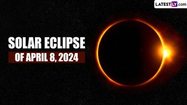 Solar Eclipse 2024: First Solar Eclipse of the Year to Grace Skies in US and Canada Today, Know If It Will Be Visible in India