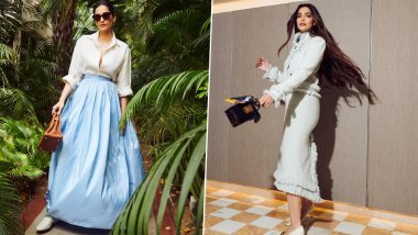 Sonam Kapoor Slays the Boss Babe Vibe, Flaunting Two Jaw-Dropping Western Outfits, Sets New Fashion Trends (View Pics)