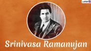 Srinivasa Ramanujan Death Anniversary Date: Know All About the Great Indian Mathematician Who Tragically Passed Away at the Age of 32
