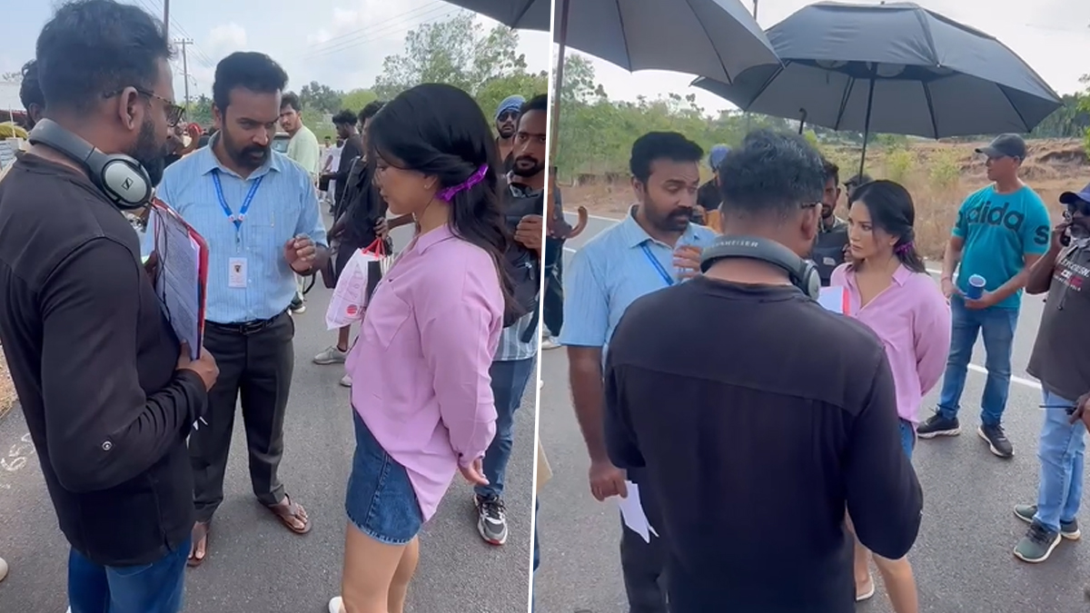 Bollywood News | Actress Sunny Leone Spotted Shooting for a Malayalam Film  in Kerala (Watch Viral Video) | 🎥 LatestLY