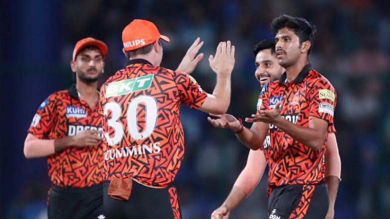 IPL 2024: Sunrisers Hyderabad Enter Indian Premier League Record Books for Most Sixes in Single Season