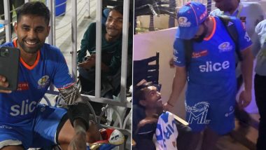 Suryakumar Yadav Fulfills Specially-Abled Fan's Wish of Meeting Rohit Sharma Ahead of LSG vs MI IPL 2024 Match, Heartwarming Video Goes Viral