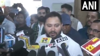 INDIA Bloc ‘Ulgulan Nyay’ Rally in Jharkhand: People Will Give Befitting Reply to BJP Over Injustice to Hemant Soren, Says Tejashwi Yadav