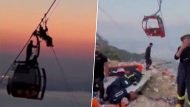 Cable Car Accident in Turkiye Sends One Passenger Plummeting to His Death and Injures Seven