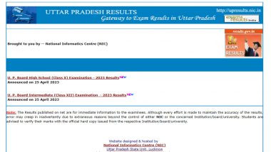 UP Board Result 2024 Date: When Will UPMSP Release Class 10, 12 Results at upresults.nic.in? Check Latest Update and How to Check Scorecard