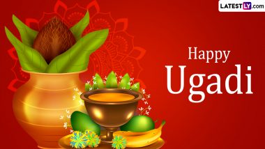Happy Ugadi 2024 Wishes, Ugadi Subhakankshalu Photos and Greetings: Telugu New Year Messages, HD Images, Wallpapers and WhatsApp Status To Celebrate the Festival