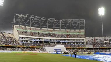 Electricity Restored at Uppal Cricket Stadium Ahead of SRH vs CSK IPL 2024 Clash Amid Contesting Claims by HCA and Power Department Over Rs 3 Crore Pending Dues