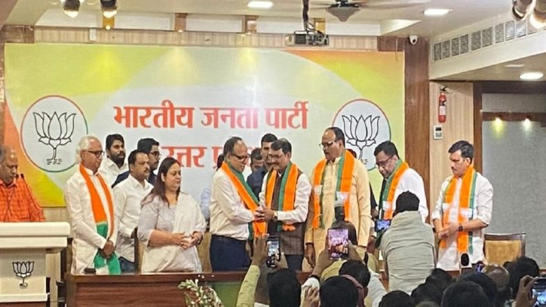 Uttar Pradesh Lok Sabha Elections 2024: Former IPS Officer Vijay Kumar, Wife Anupama Join BJP